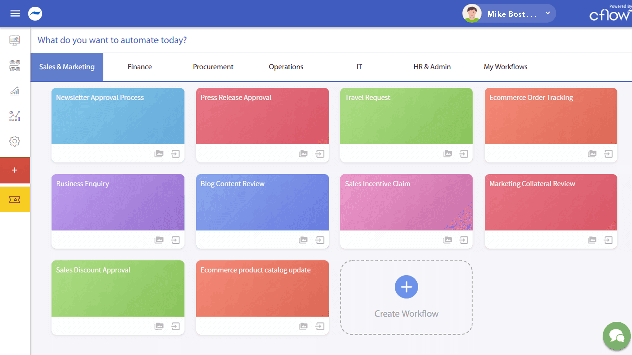 Cflow Workflows