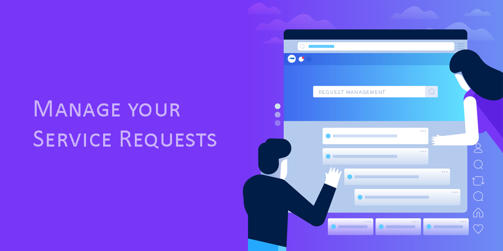 automate service request management system