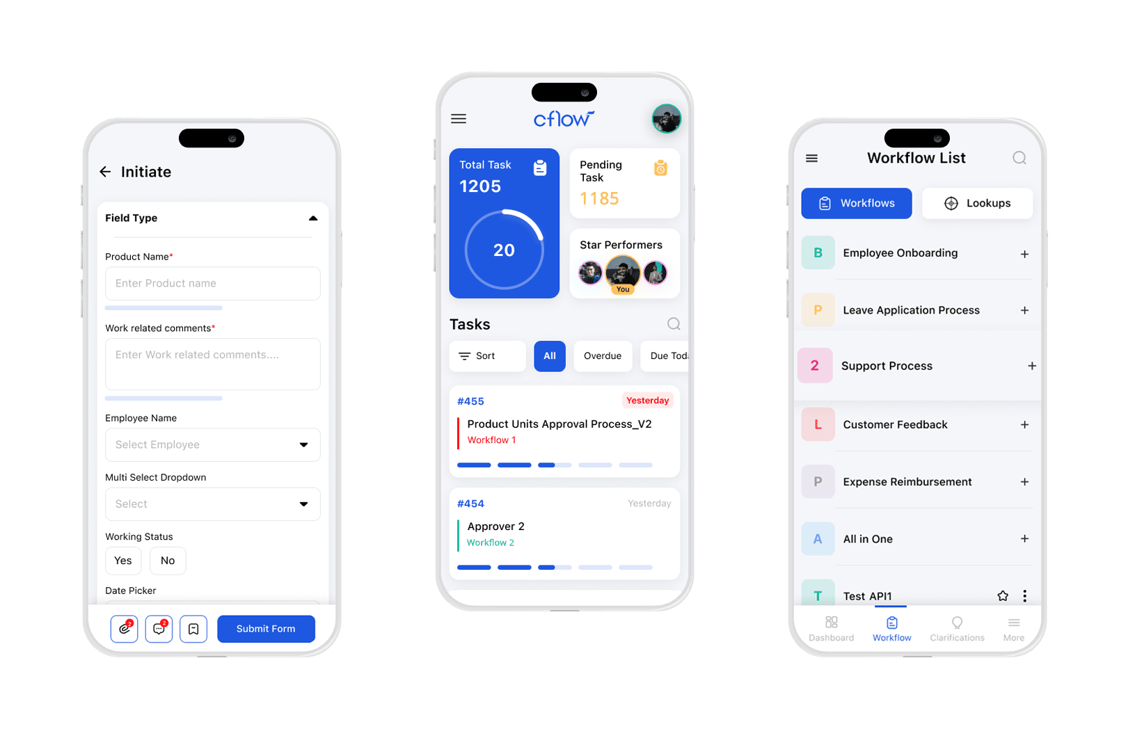 Cflow mobile app