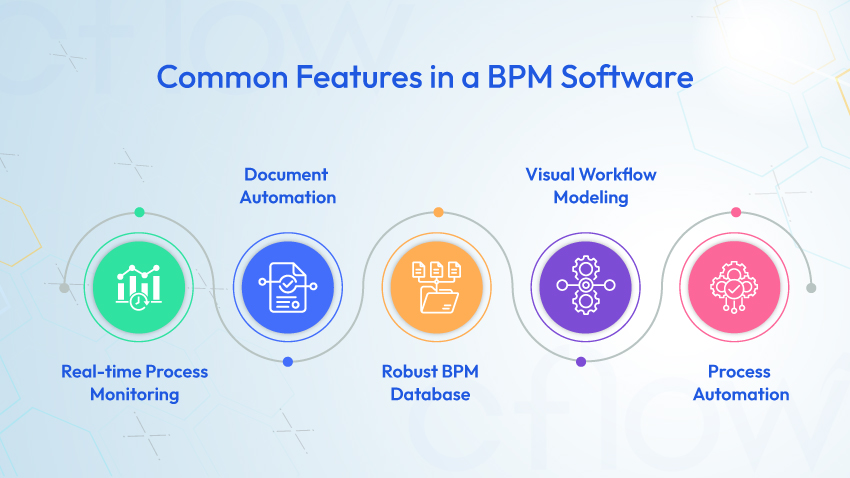 Features in a BPM Software